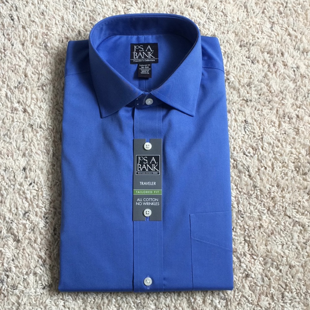 JoS. A. BANK Traveler Button Down Shirt 16-34